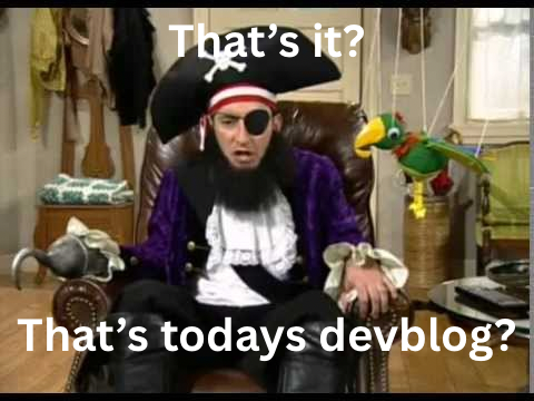 That’s it?
