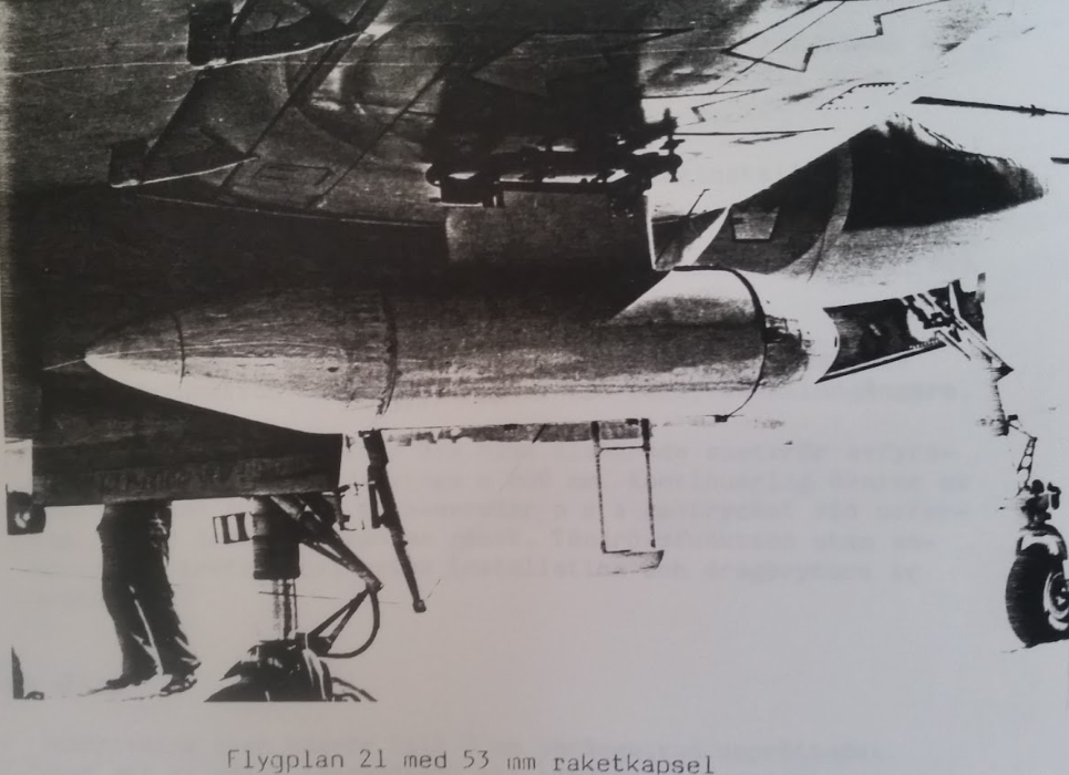 J 21 53mm Rocket pod