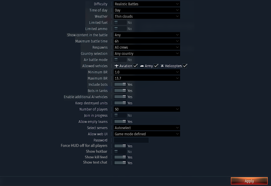 Menu Example