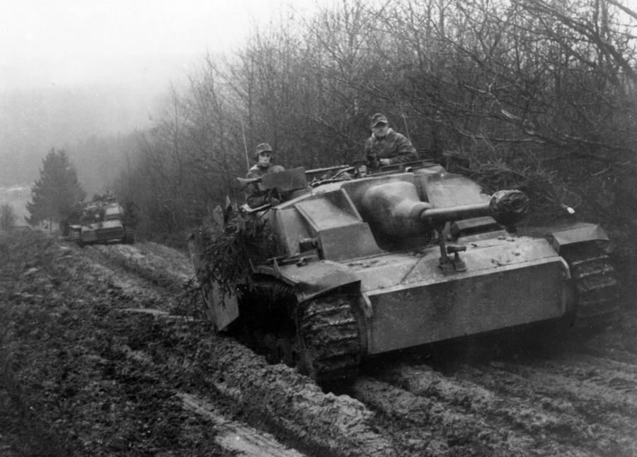 StuG III  in Belgium