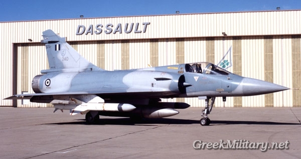 Greek  Military airforce Mirage 2000EG