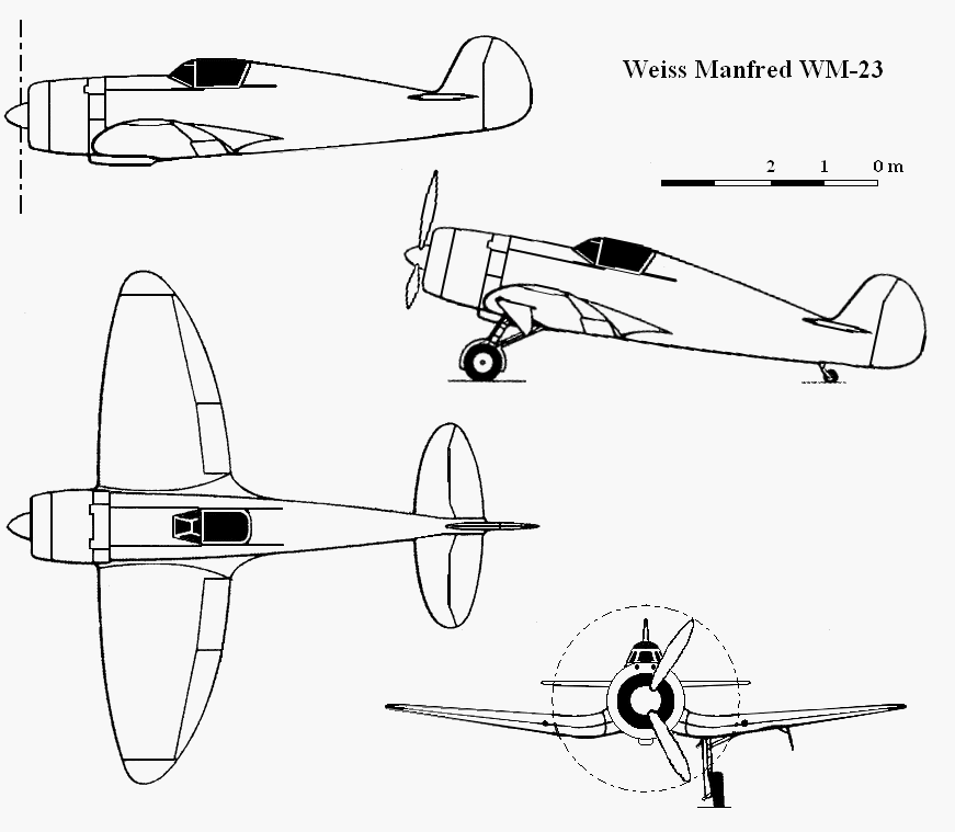 Weiss Manfred WM-23 from Wikimedia Commons