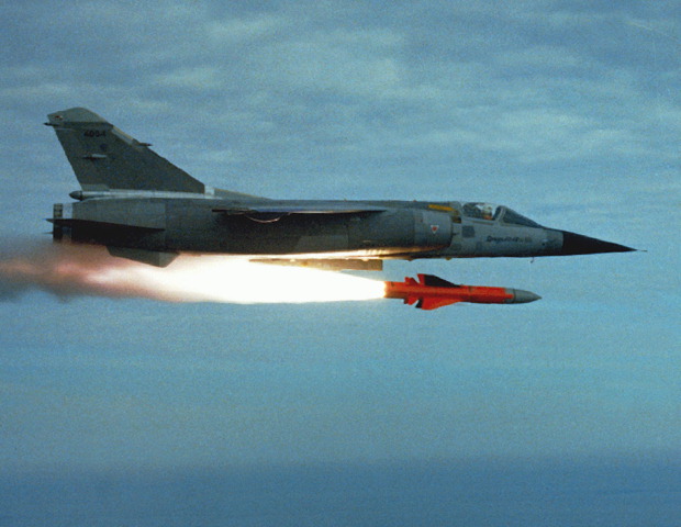 Mirage F1 launching AS.37