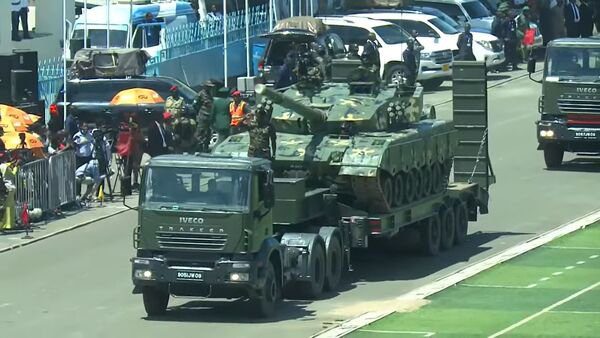 Tanzania-parades-VT2-tank-1
